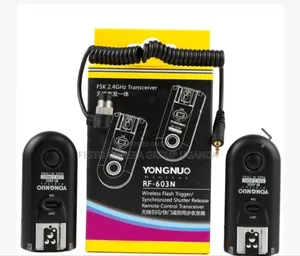 Yongnuo Rf-603n Ii Wireless Flash Trigger Kit for Nikon