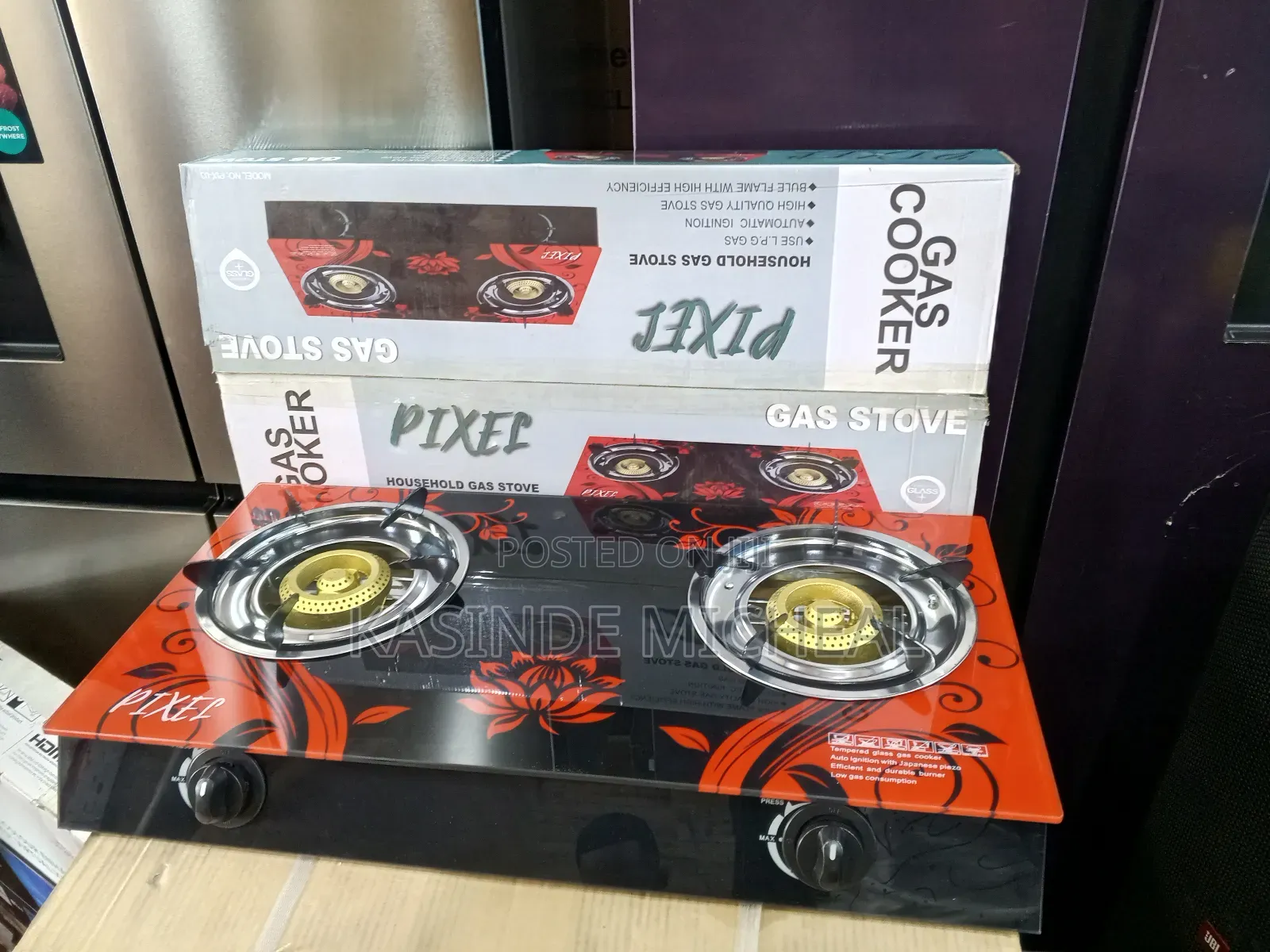 Pixel Gas Plate