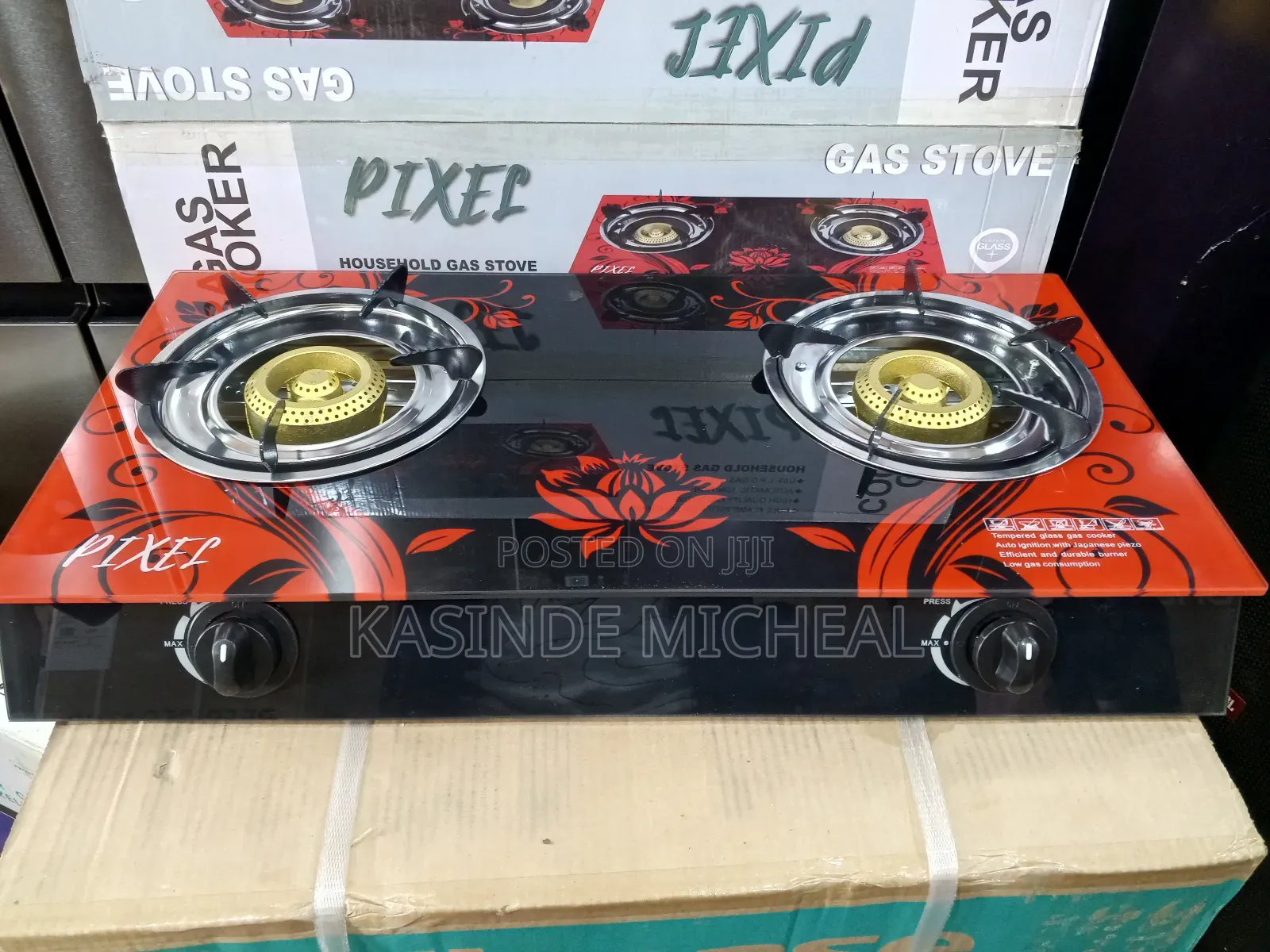 Pixel Gas Plate