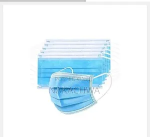 Disposable Face Blue Mask of 100 Pieces