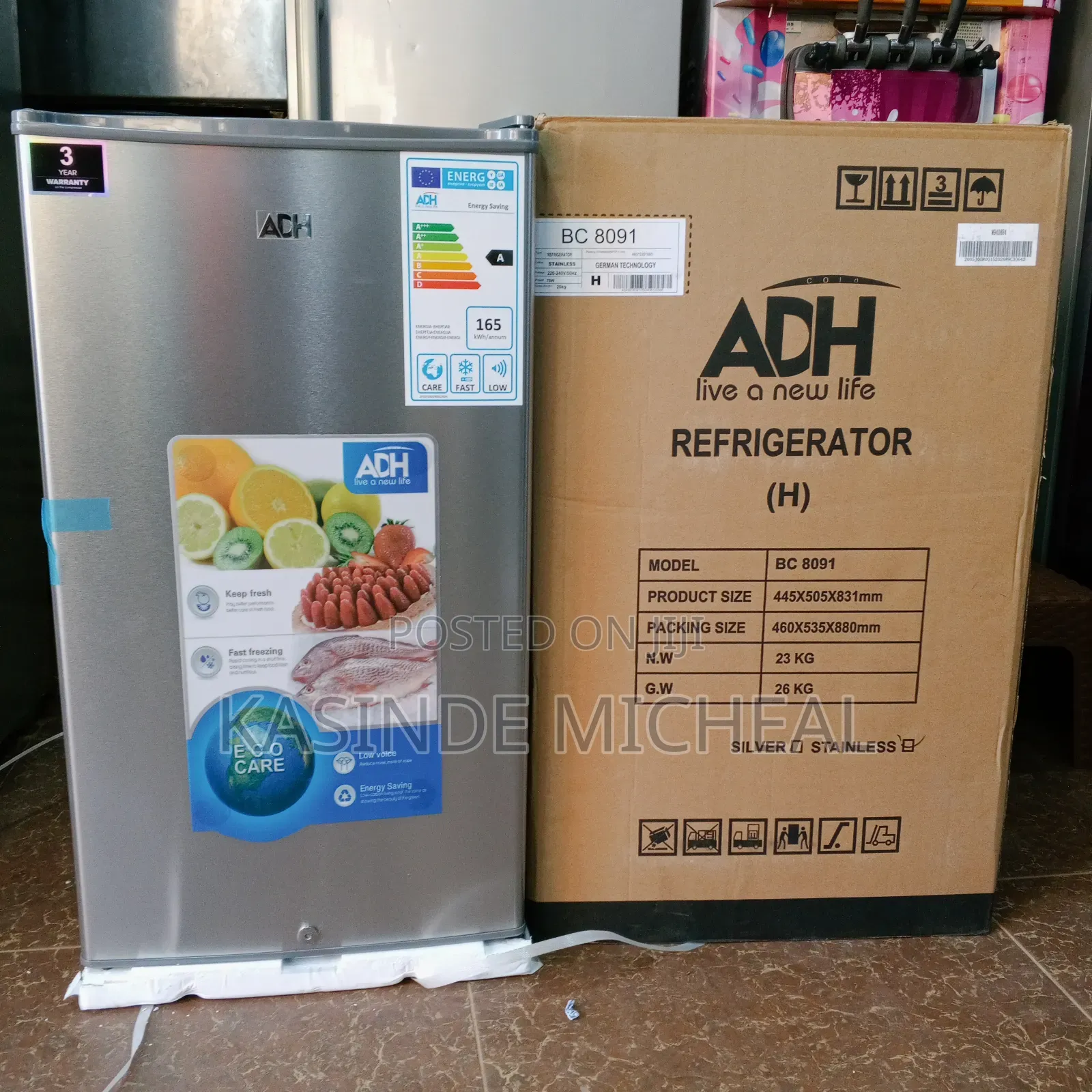 120litres Adh Refrigerator Single Door