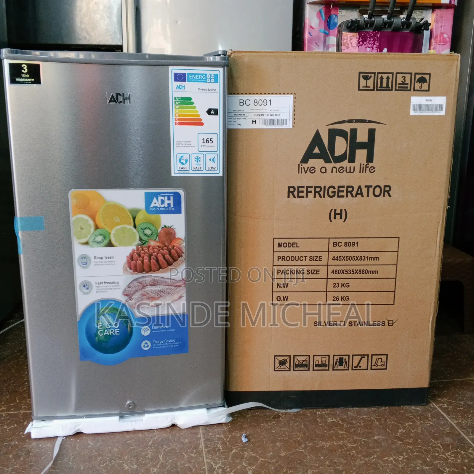 120litres Adh Refrigerator Single Door