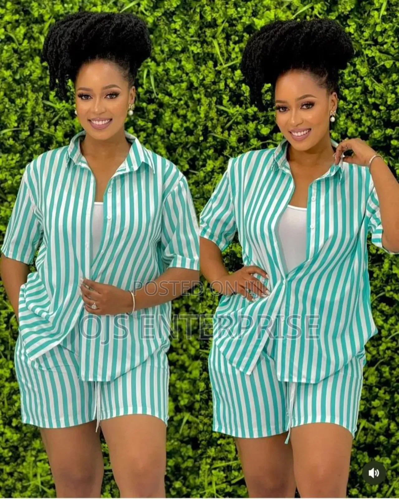 New Short Ladies Two Pieces