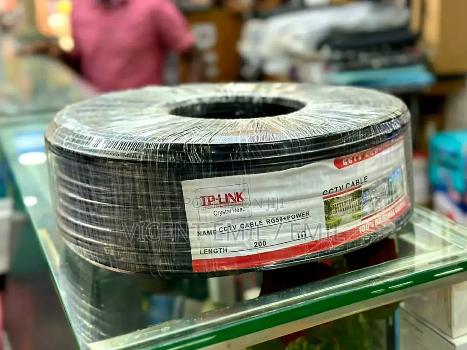 Cctv Coaxial Cable Powered 200meters