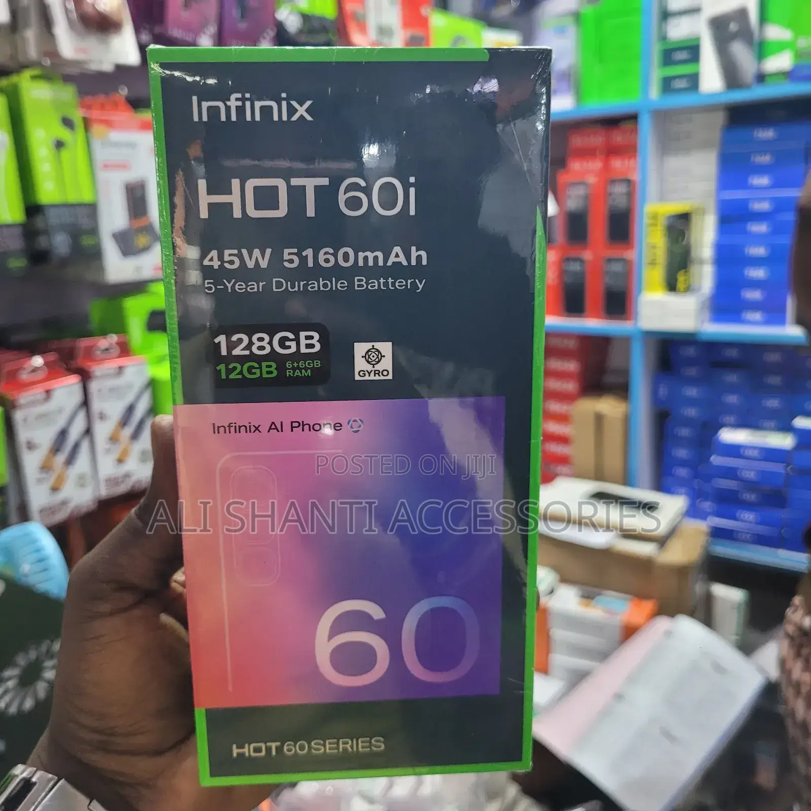 New Infinix Hot 60i 128 GB