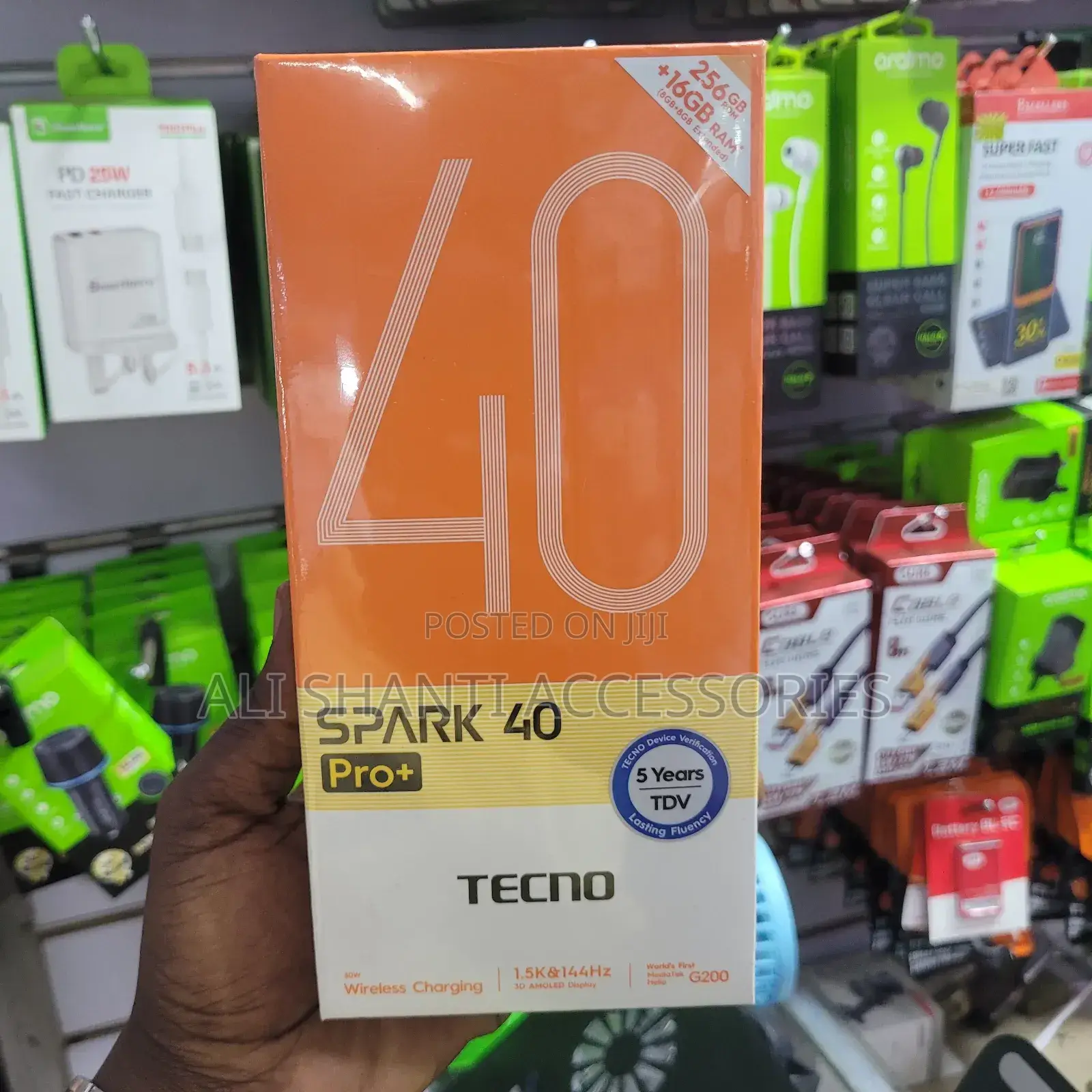 New Tecno Spark 40 Pro+ 256 GB