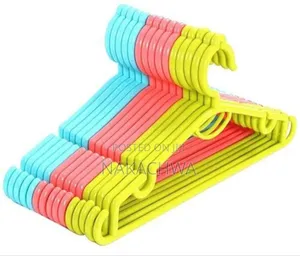 Multi Coloured Plastic Hangers