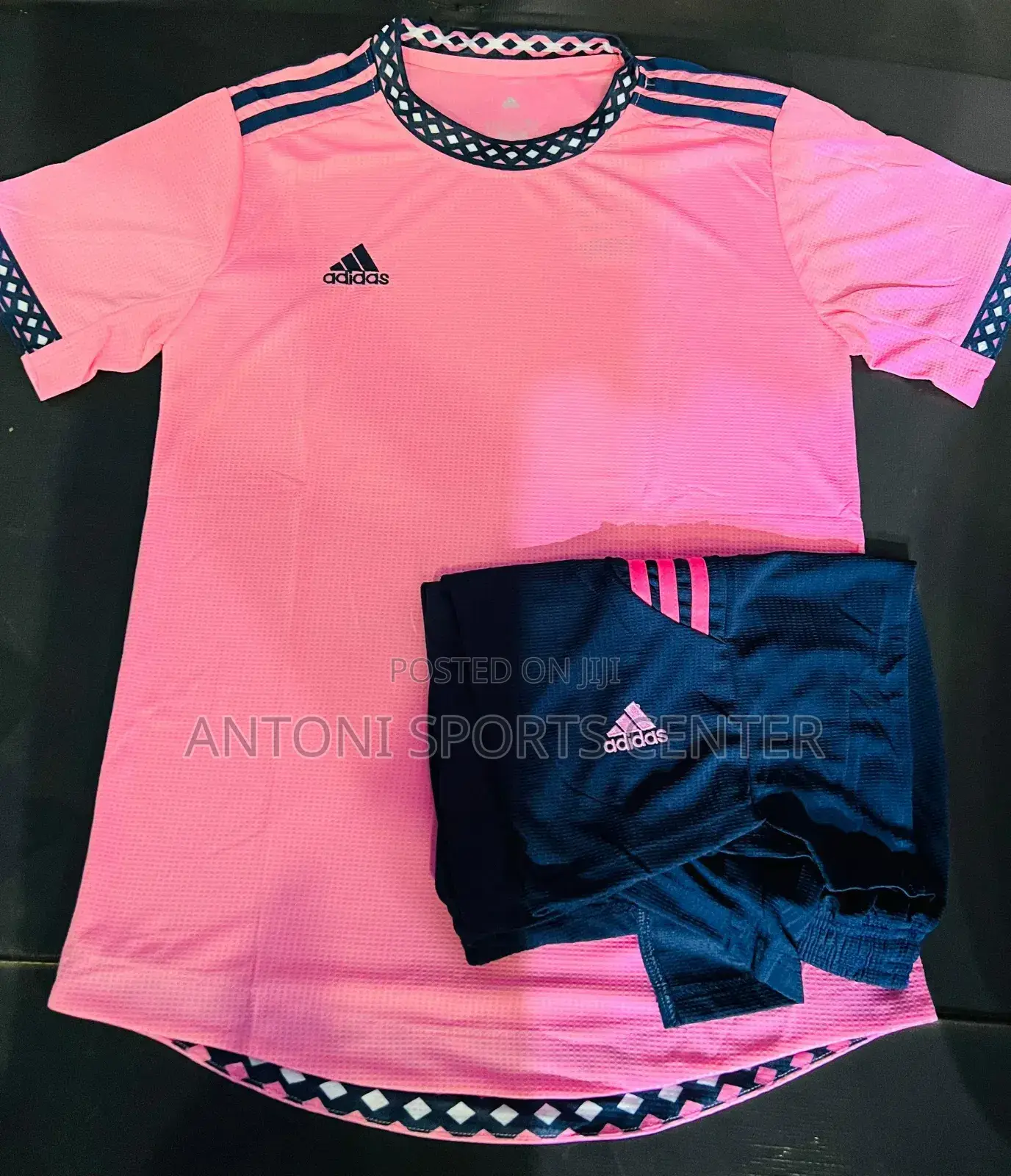 Pink Original Material Adidas Plain