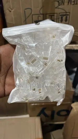 Rj45 Plastic Connectors 50pc’S.