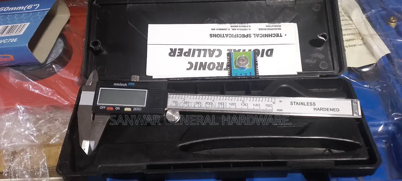 6"(150mm) Digital Vernier Caliper
