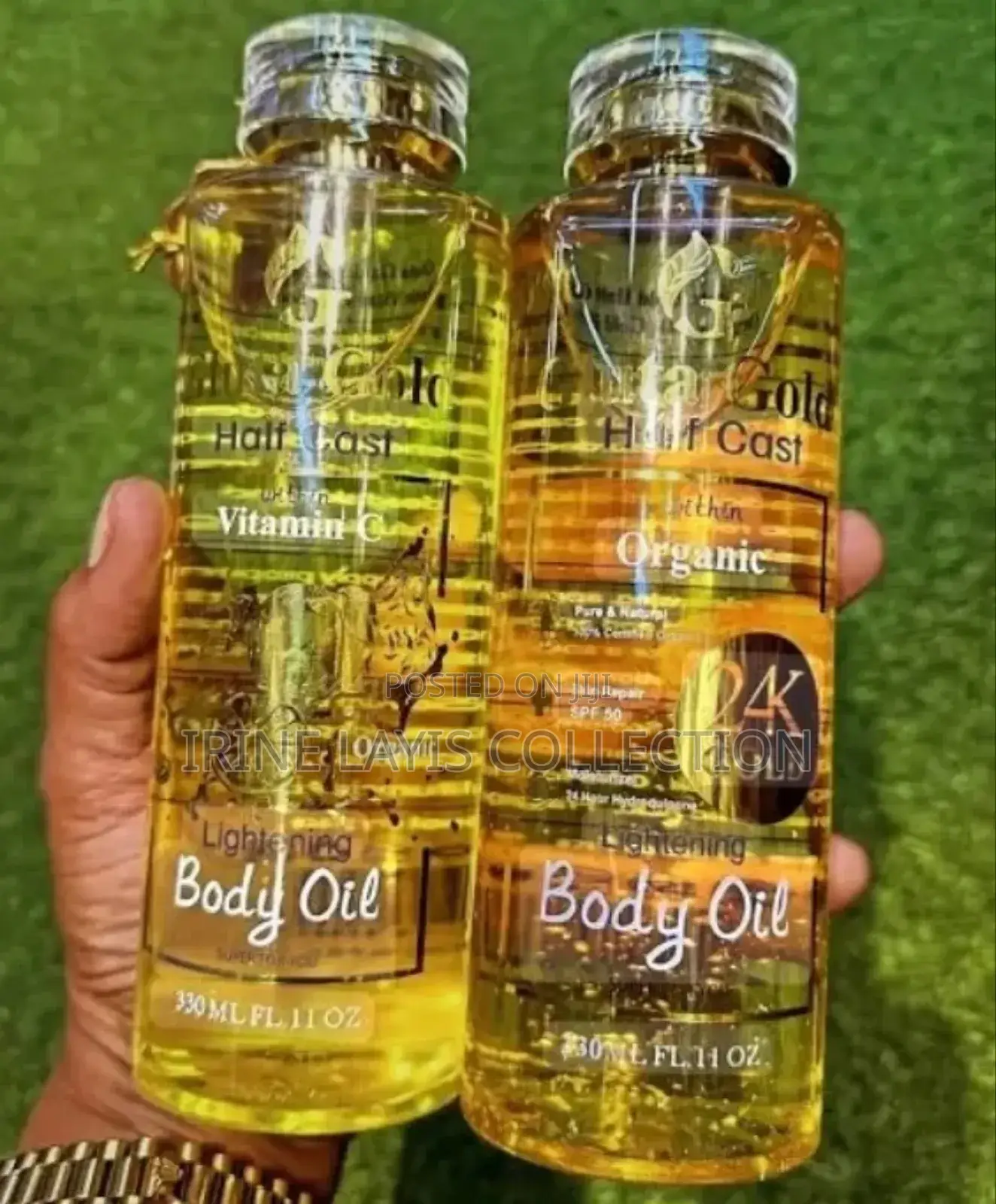 Gluta Gold Half Cast Body Oil
