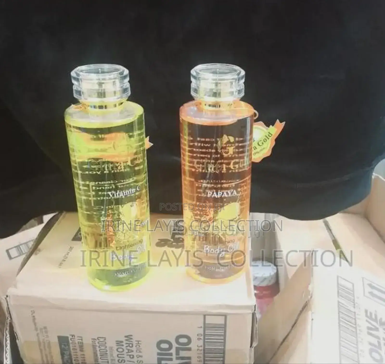 Gluta Gold Half Cast Body Oil