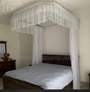 Wall Mounted Mosquito Net White