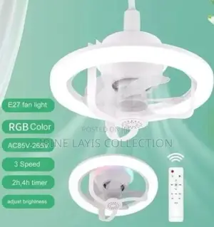 360 Rotational Fan Light