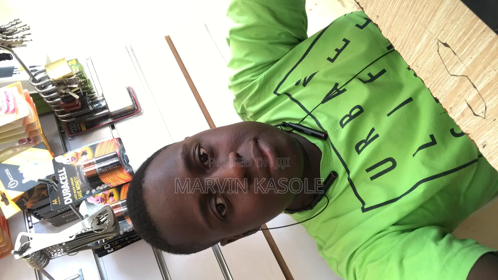 Mr Marvin Kasole the Chaffeur