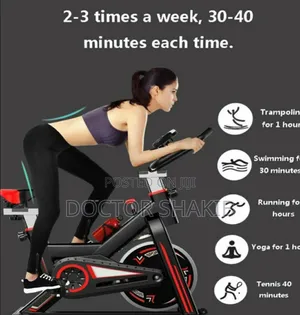 Strong Indoor Cycling Exercise Bike.