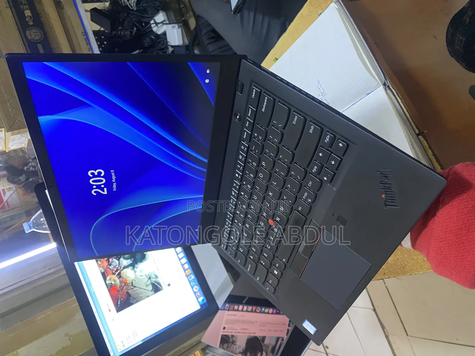 New Laptop Lenovo ThinkPad X1 Carbon 16GB Intel Core I7 SSD 500GB