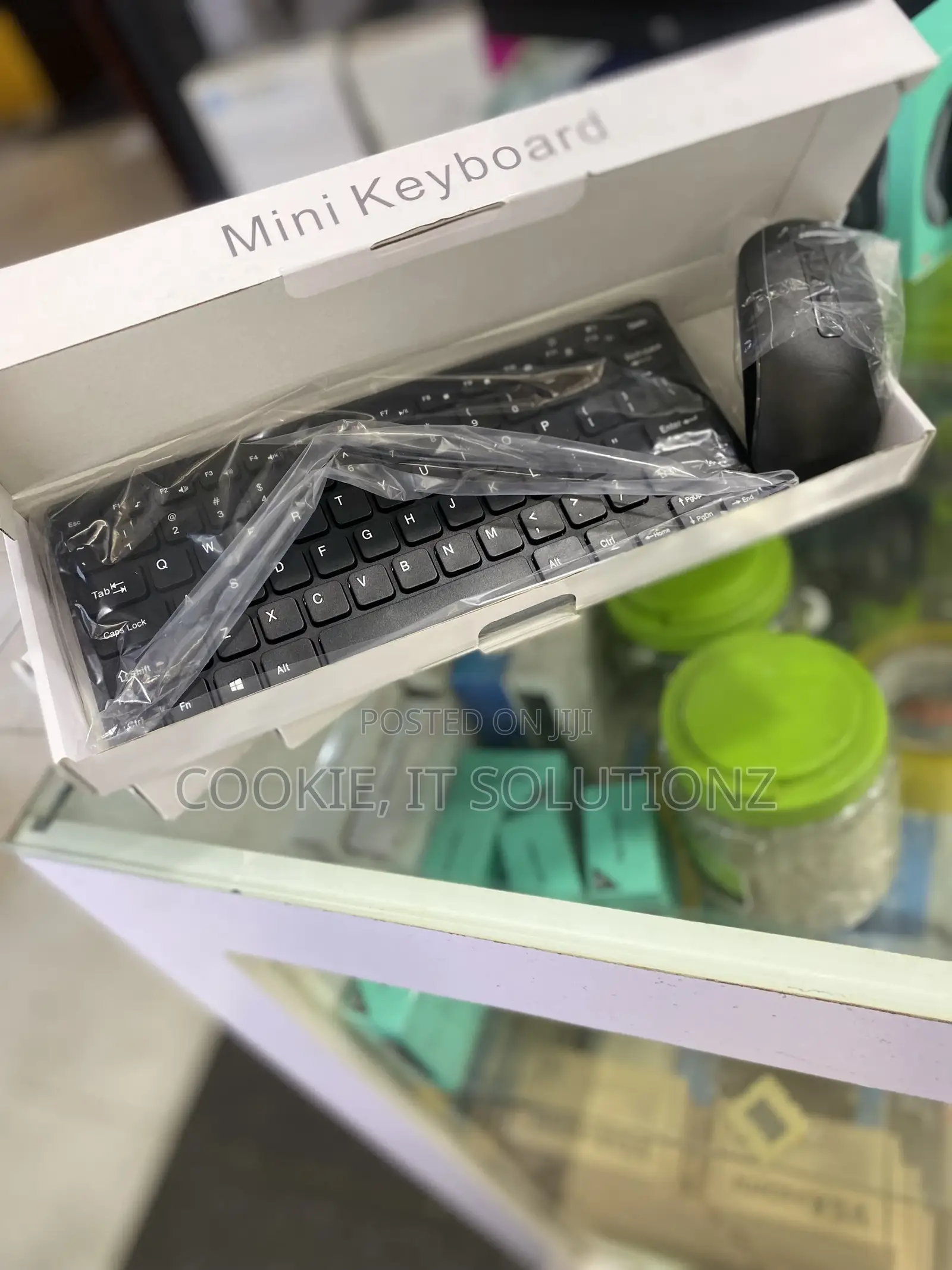 Mini Keyboard Mouse Combo