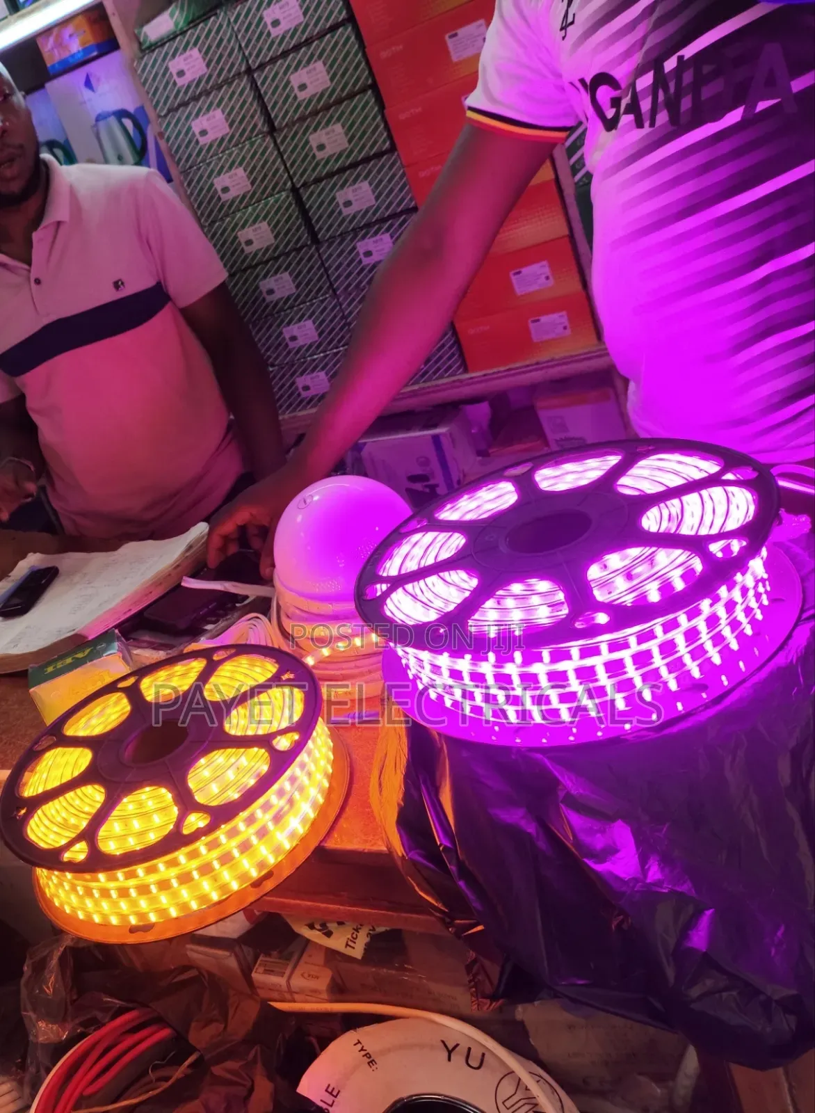 Pink Led Strip Light 50mtrs