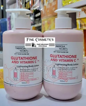Nadinola Secret Glutathione Vitamin C Lightening Body Lotion