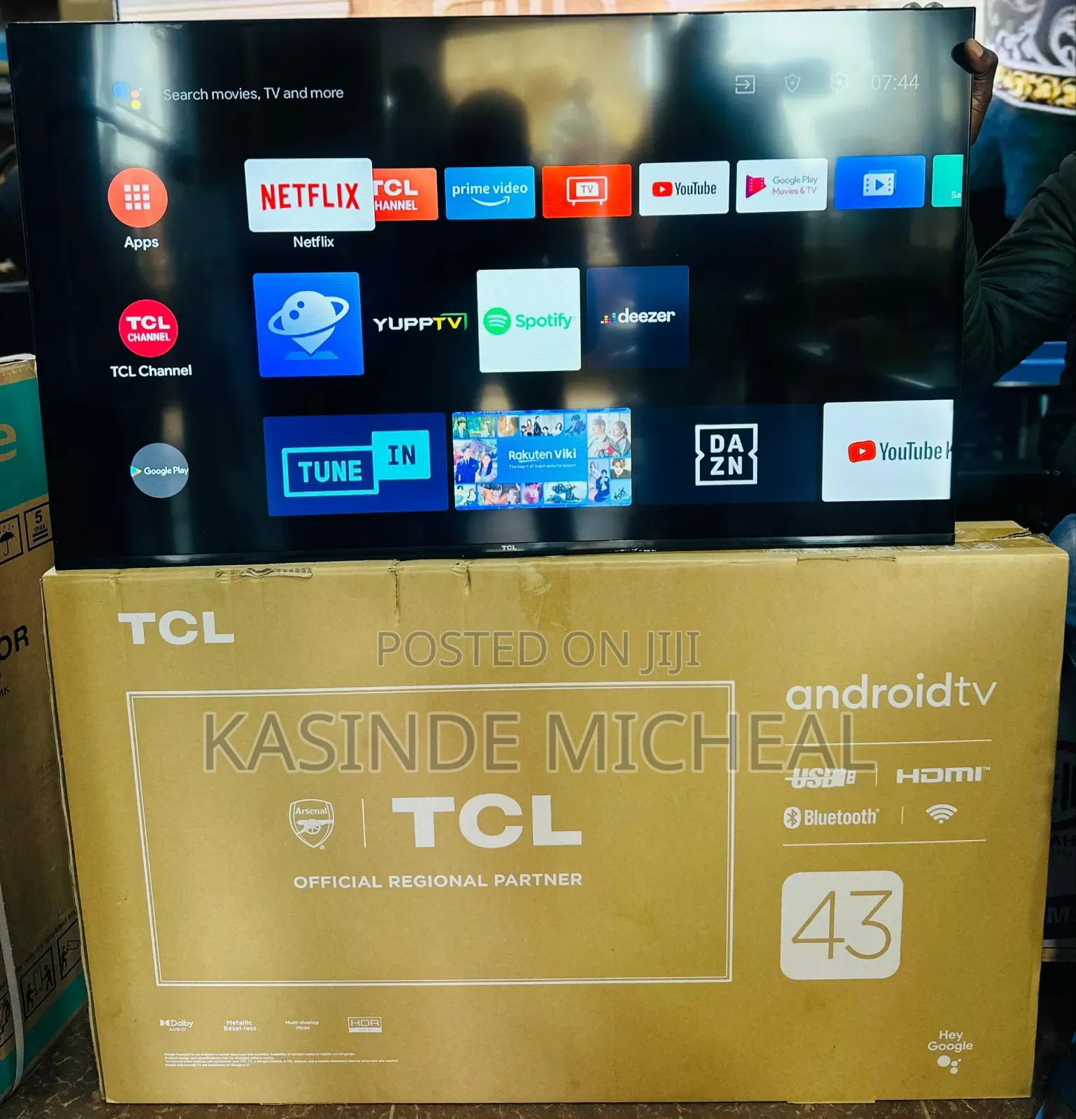 43inches Smart Android TCL Tv