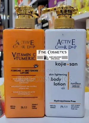 Active Caviar Drip Vitamin C Kojie San Skin Whitening Lotion