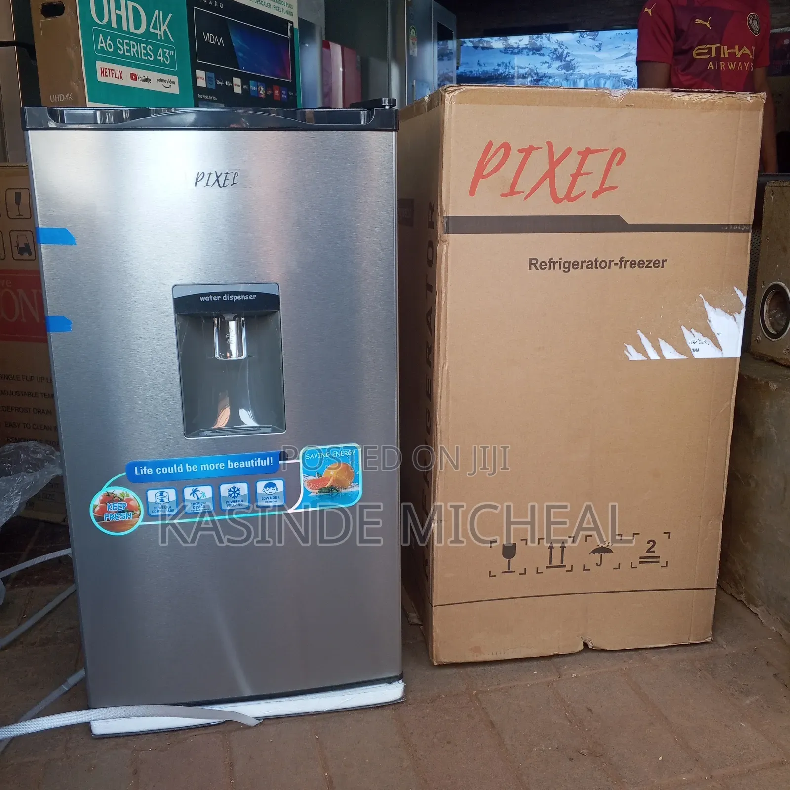 Pixel 120litres Refrigerator With Water Dispenser