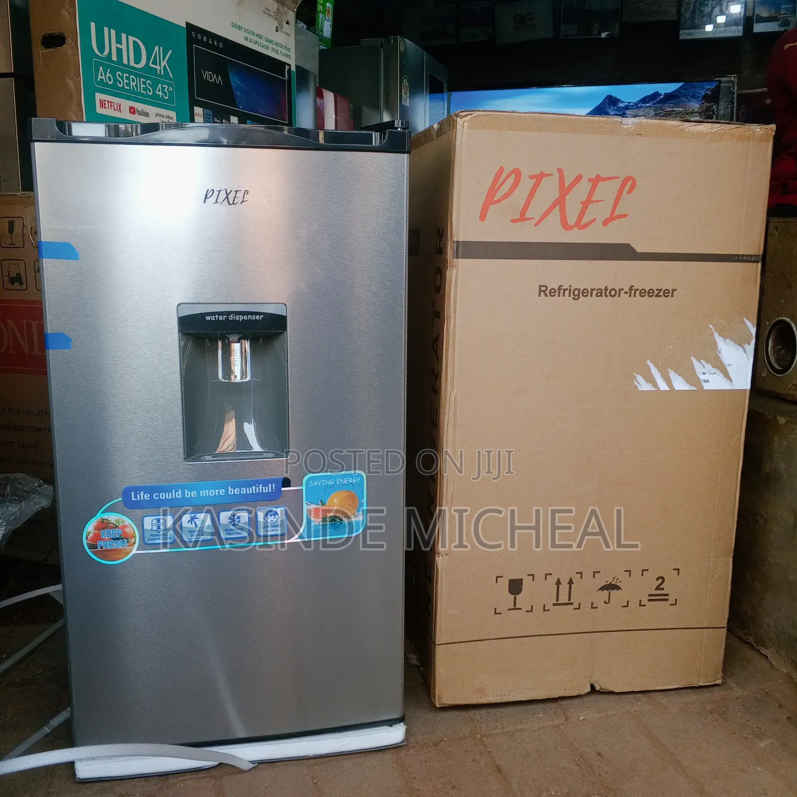 Pixel 120litres Refrigerator With Water Dispenser