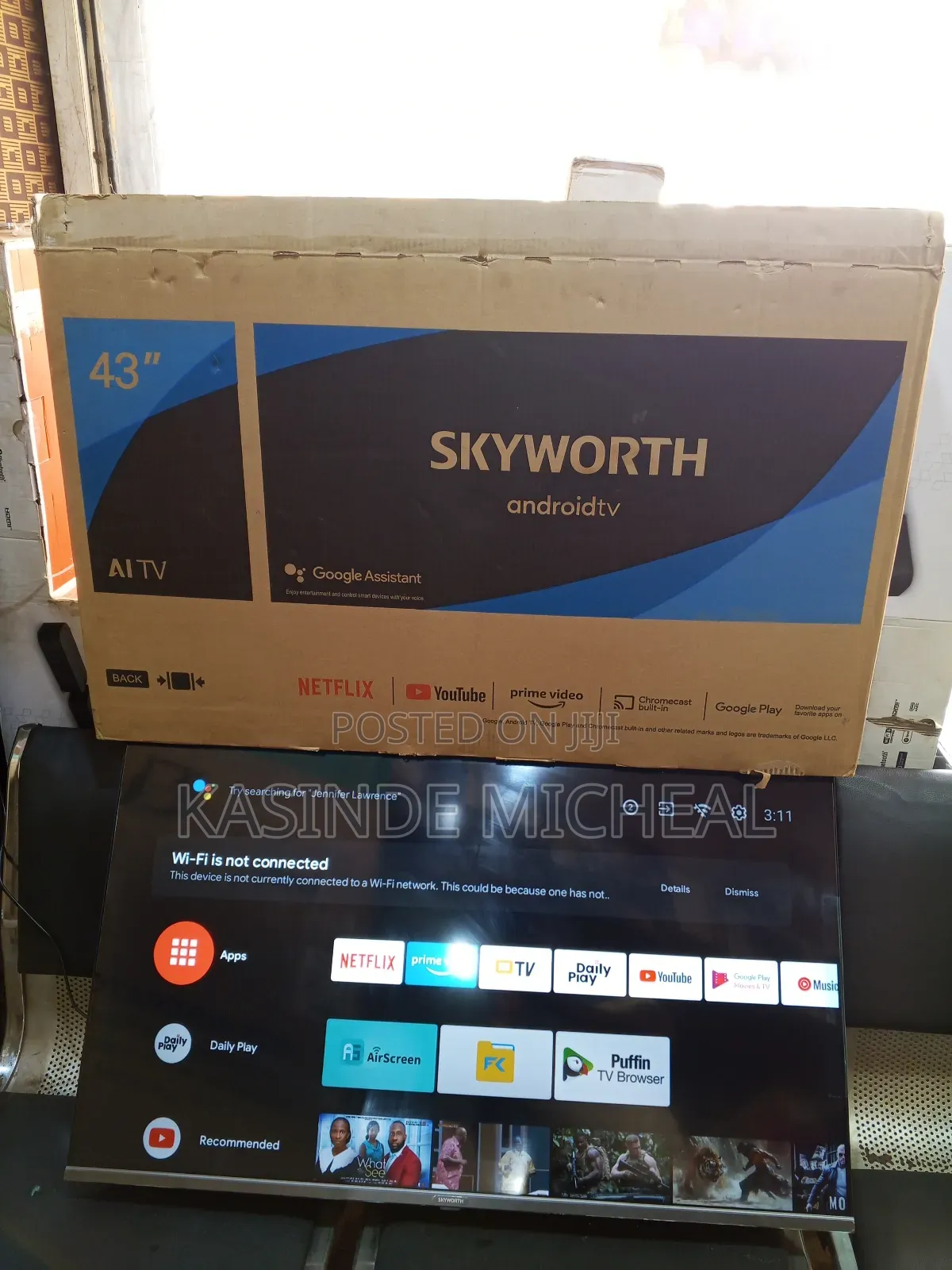 43inches Smart Android Skyworth Tv