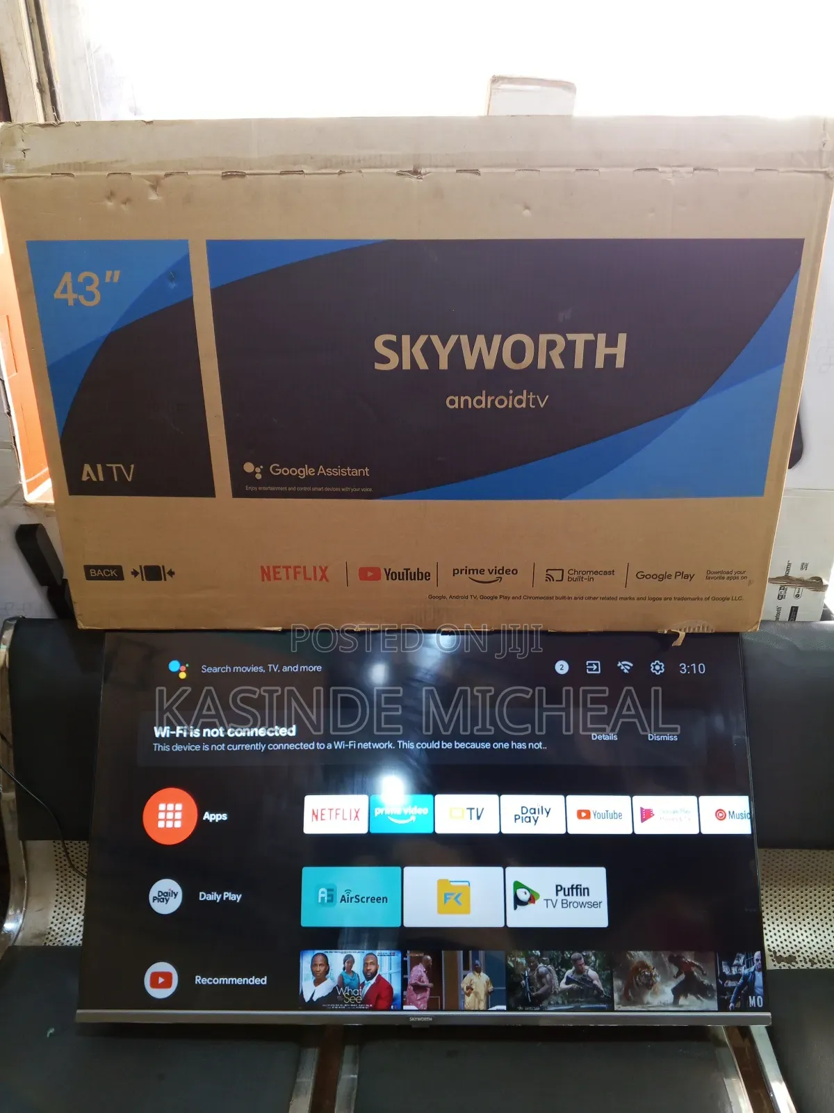 43inches Smart Android Skyworth Tv