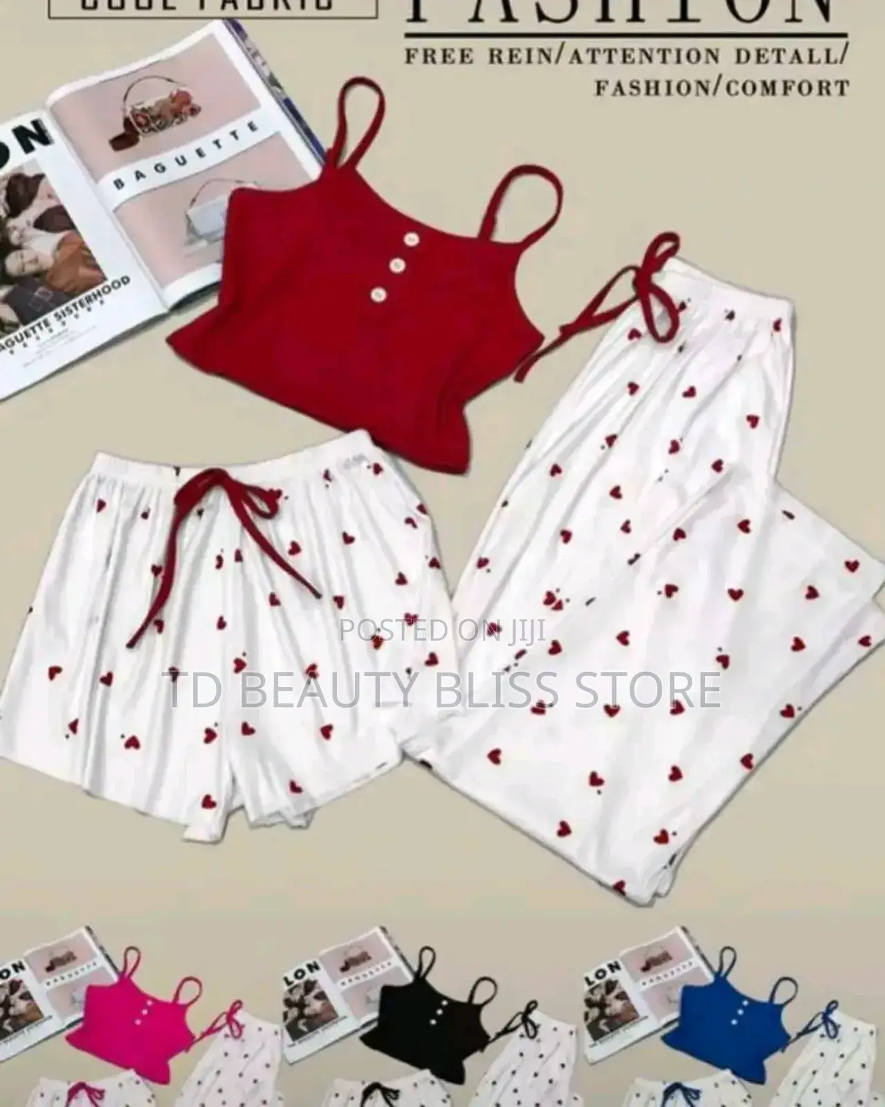 3pcs and 2pcs Night Wears
