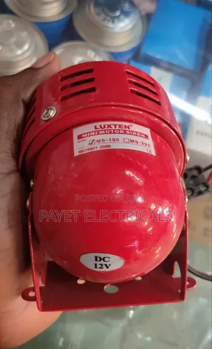 Dc / Solar Security Alarm/Siren