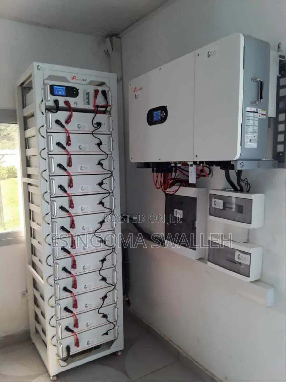 A 3-Phase Lithium Battery System (Full Set Complete)