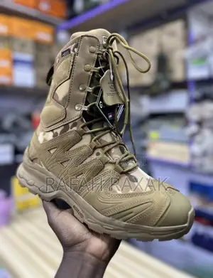 Original Salomon High Tactical Military Combat Hiking Boots
