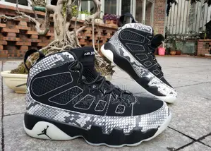 Original Nike Air Jordan 9 Retro “Snakeskin” Sneakers
