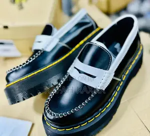 Original Black/White Dr.Martens “Penton” Loafers