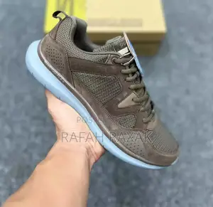 Original Men’S Brown Relax Fit Quantum Flex Skechers Sneaker