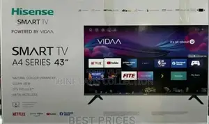 Hisense 43” Inch Smart Vidaa Frameless Led Tv