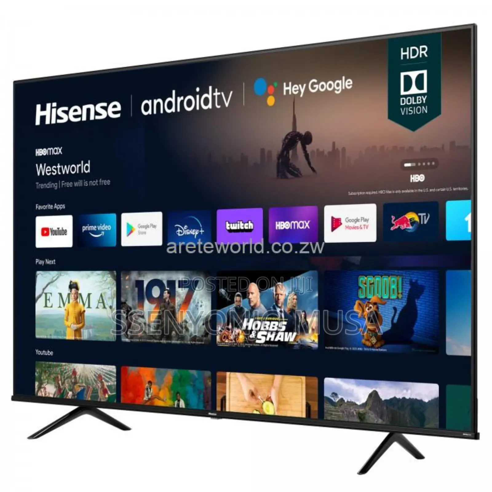 Hisense 70-Inch Ultra Hd Smart Led Tv (A6 Series, 70a6hs)