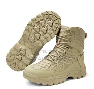 Original Khaki A533 Mid High Tactical Hiking Desert Boots