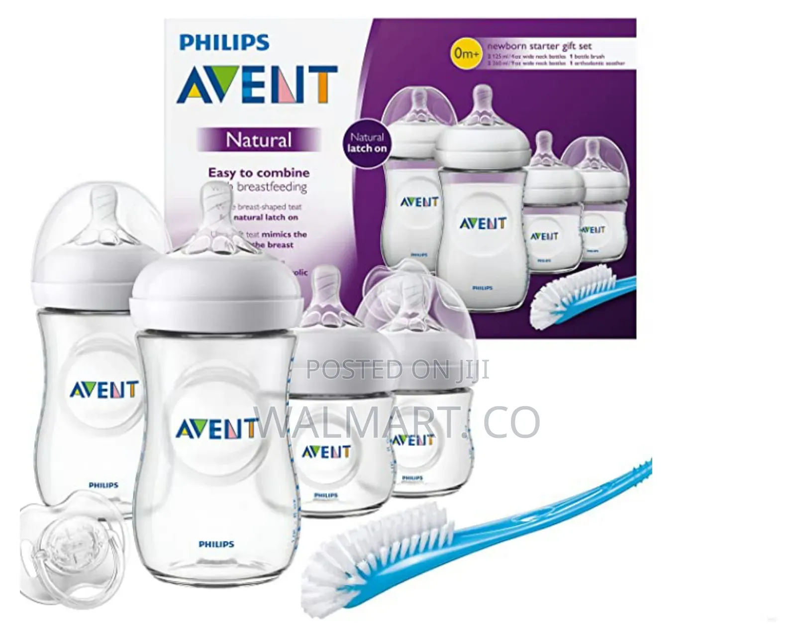 Phillips Avent Natural Silicone Feeding Bottle