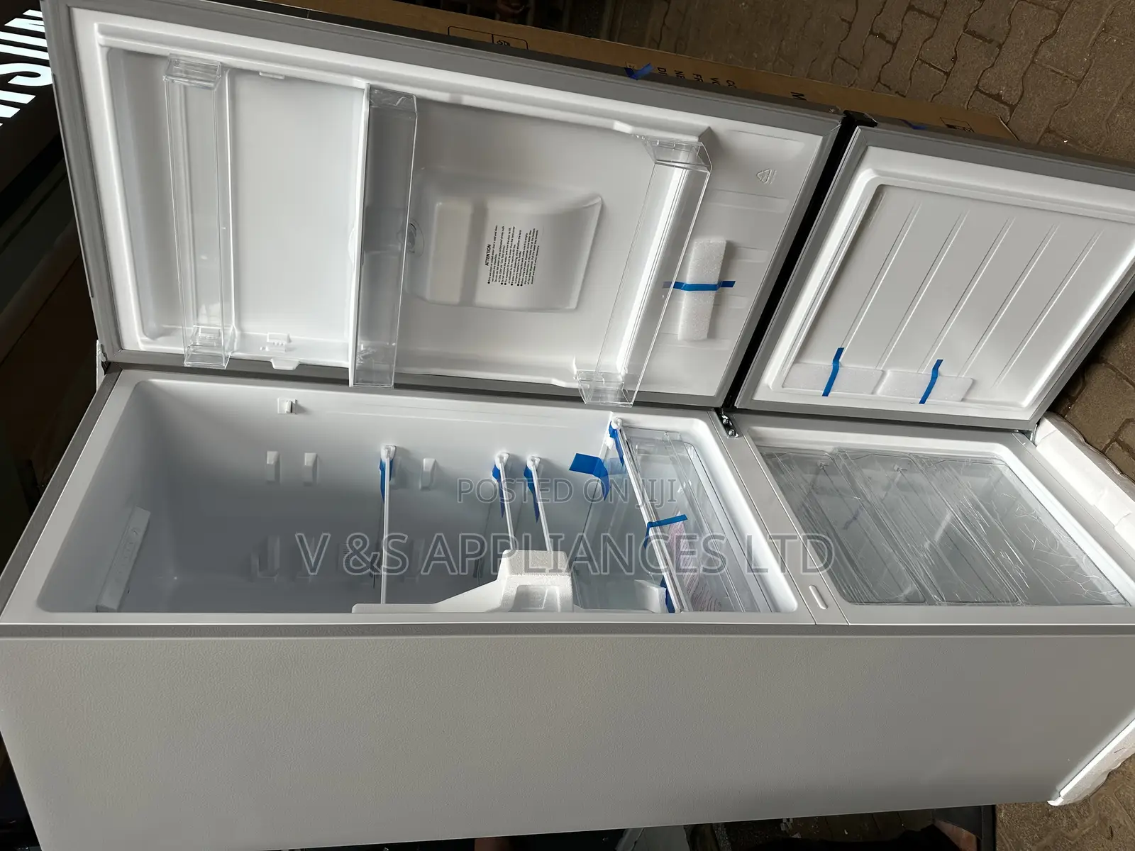340l New Model Chiq Bottom Freezer