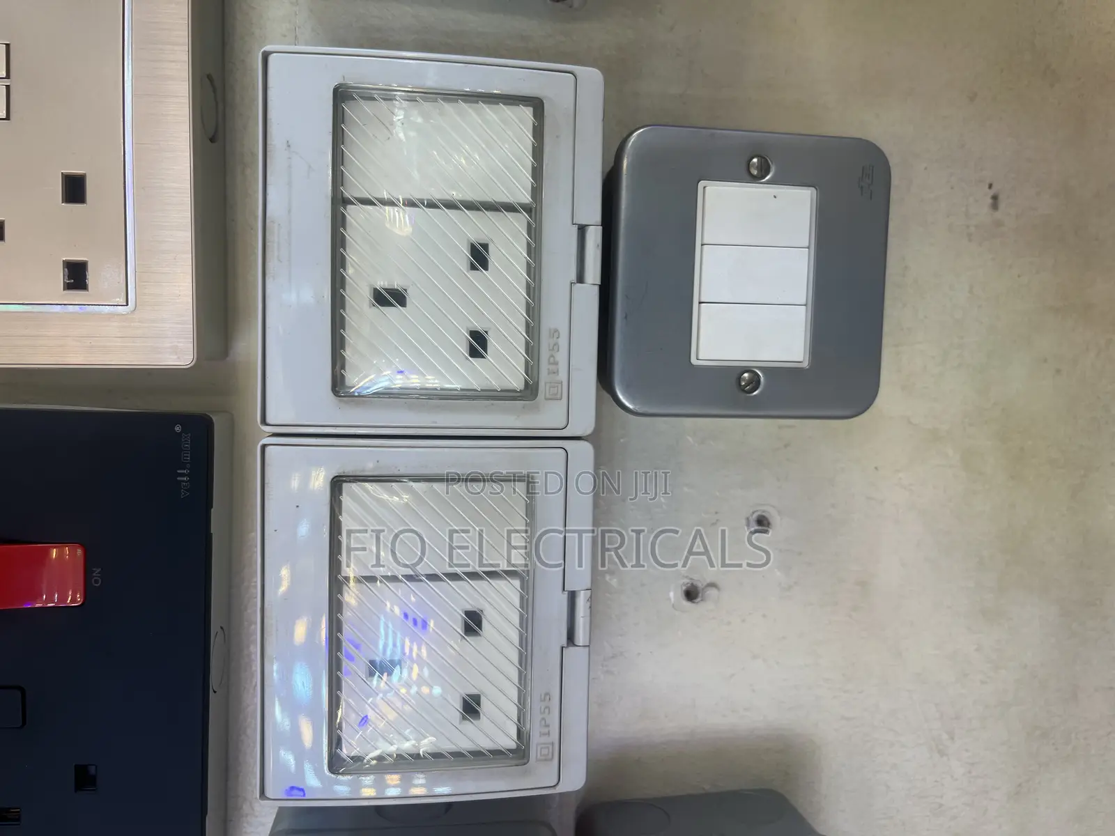 Water Proof Double Socket