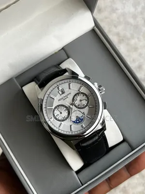 Men's Original Patek Philippe Geneva Wrist Analog Time Piece