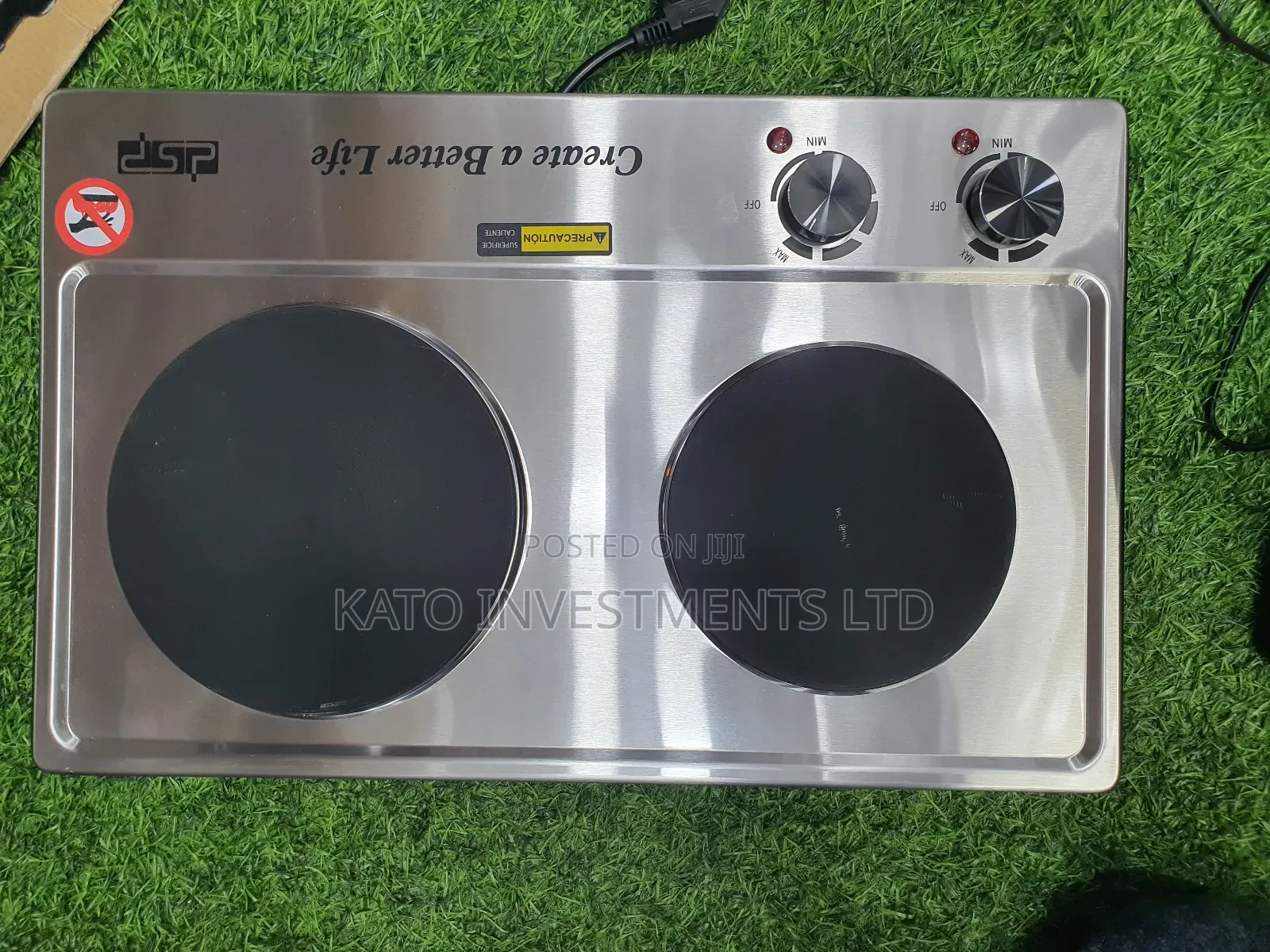 Dsp Double Hot Plate Electric Stove