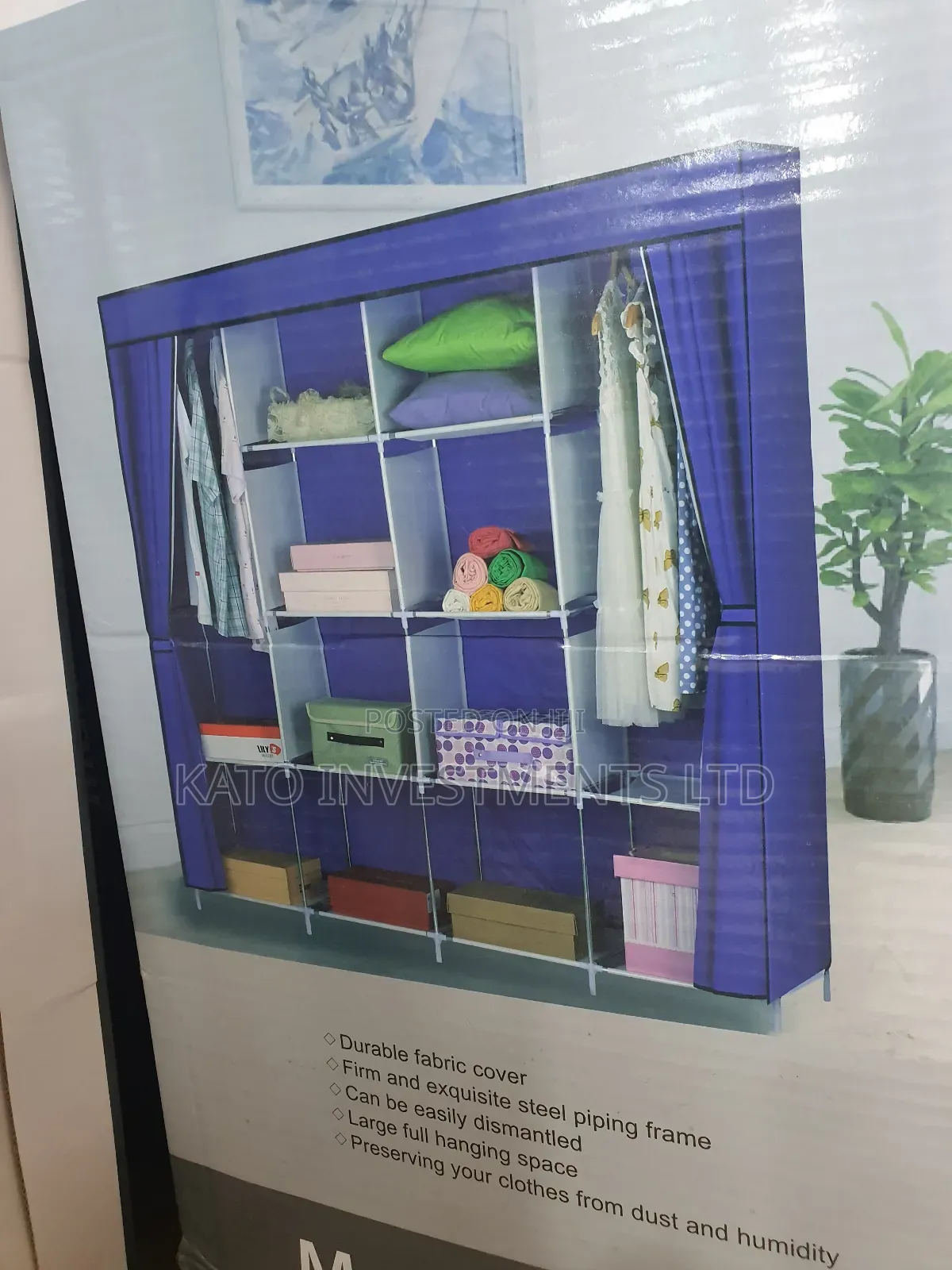Storage Wardrobe 4 Column [Size:170×45×170]