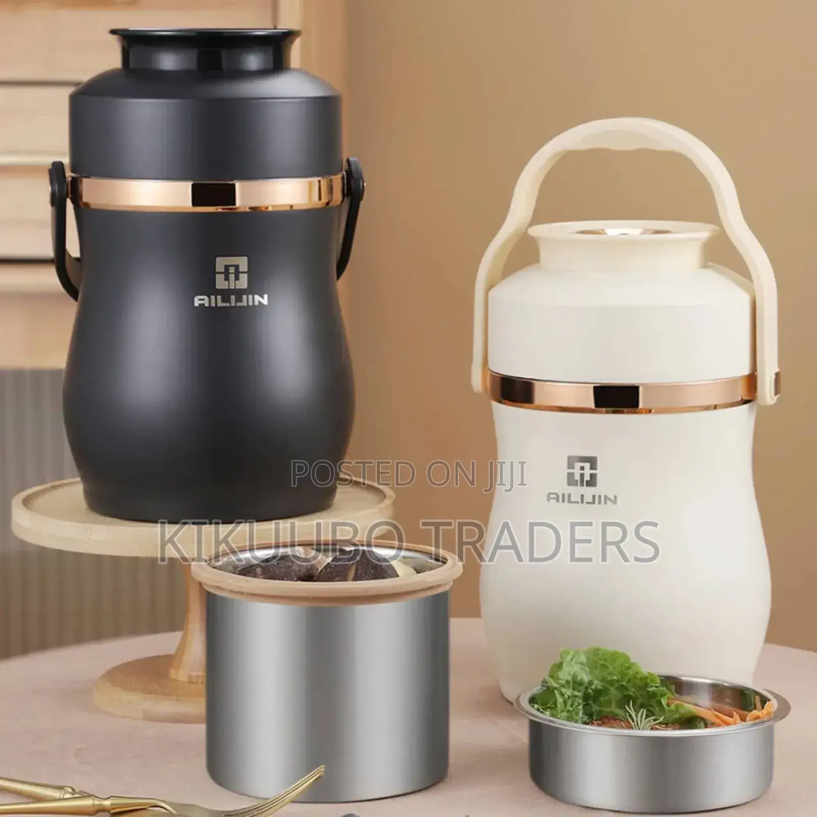 Portable Stainless Steel Food Flask