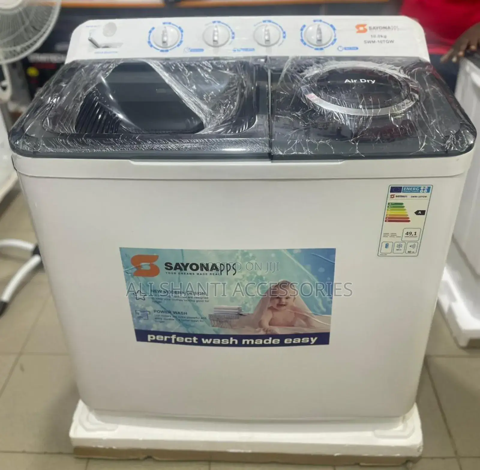 Washing Machine 10kg Sayona