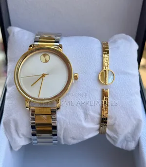 Movado Women's Classy Analog Wrist Time Piece With Bracelet