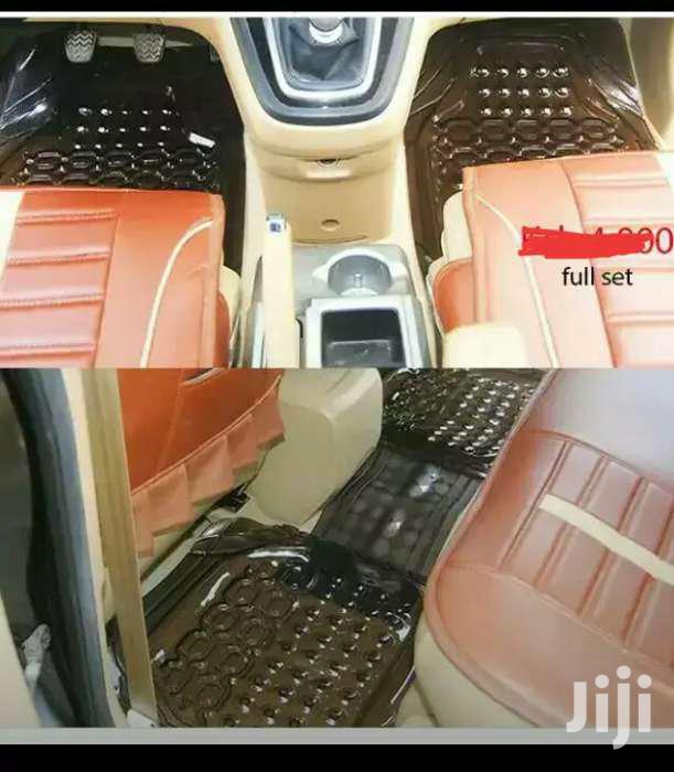 Coffee Brown Clear Car Carpets